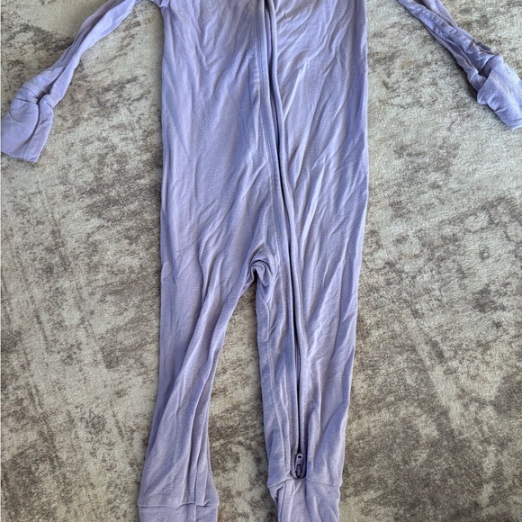 Little Sleepies Light Purple Zip-Up Onesie - Picture 1 of 2